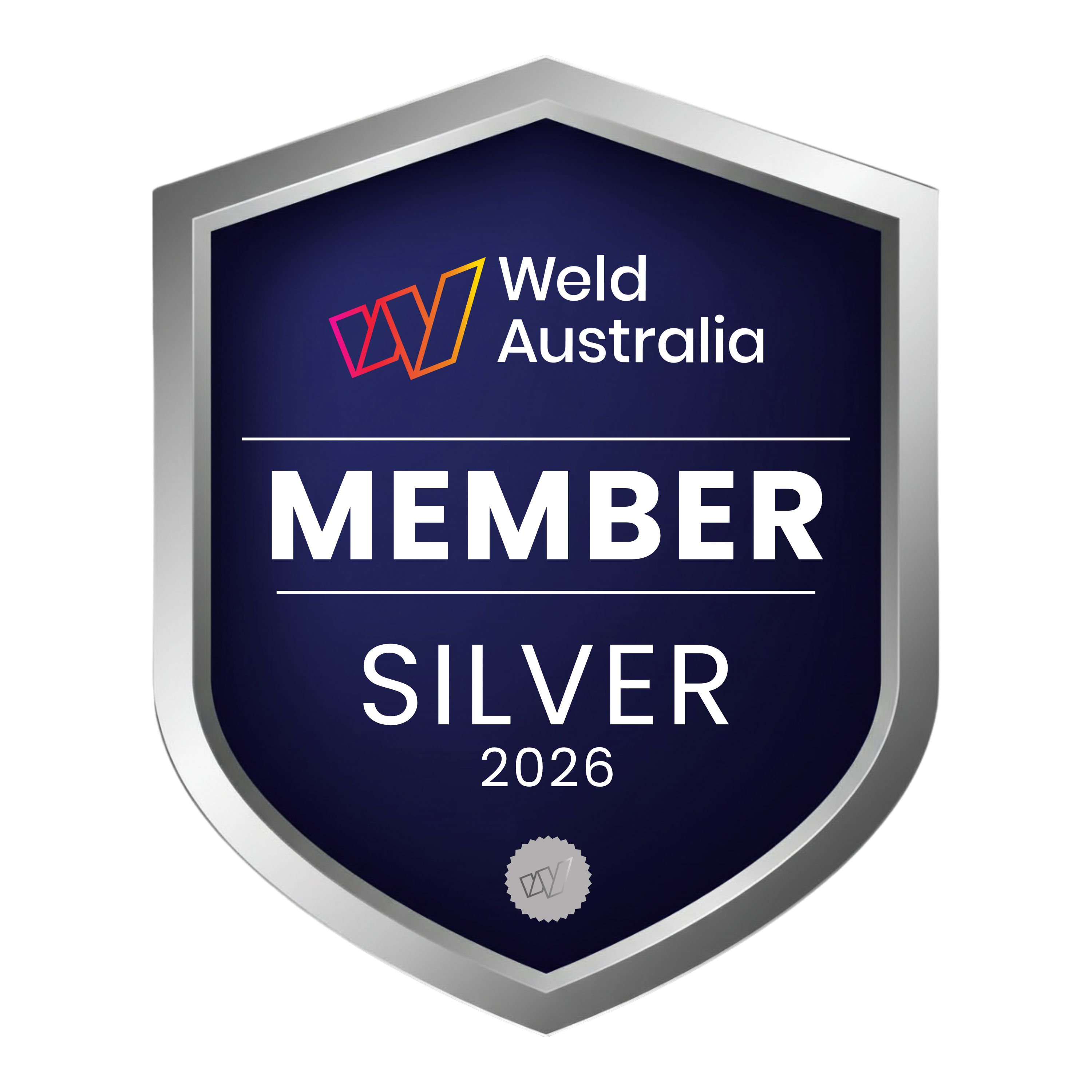 Silver member badge