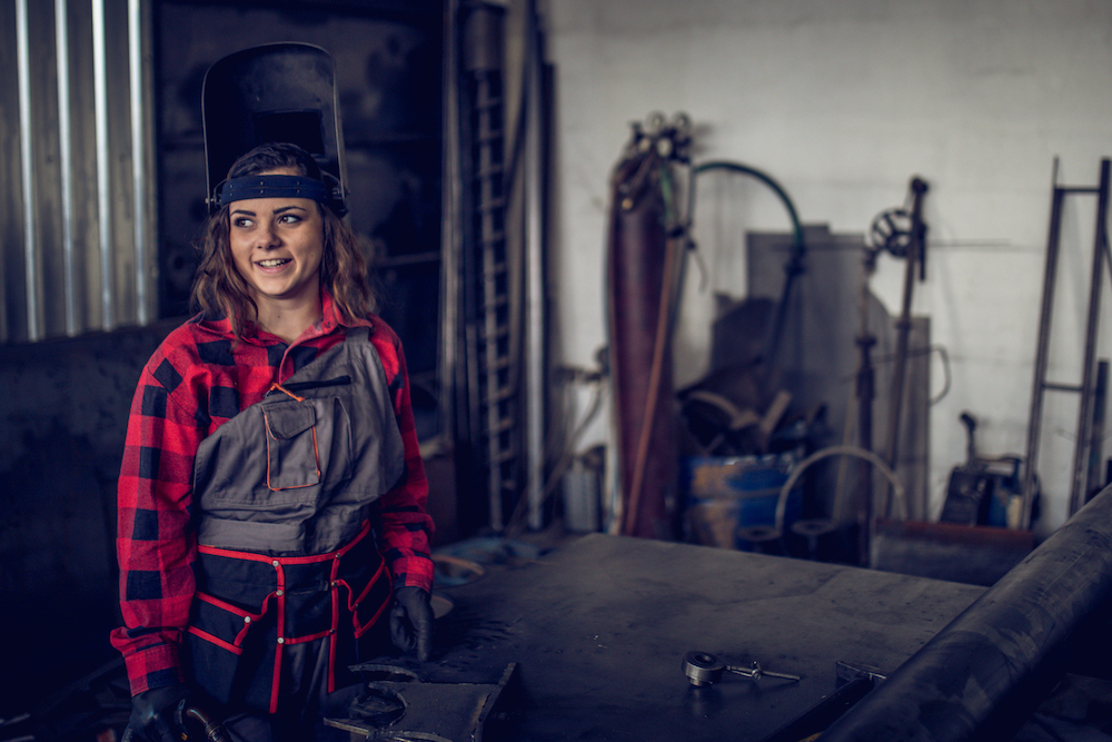 Female welders deals