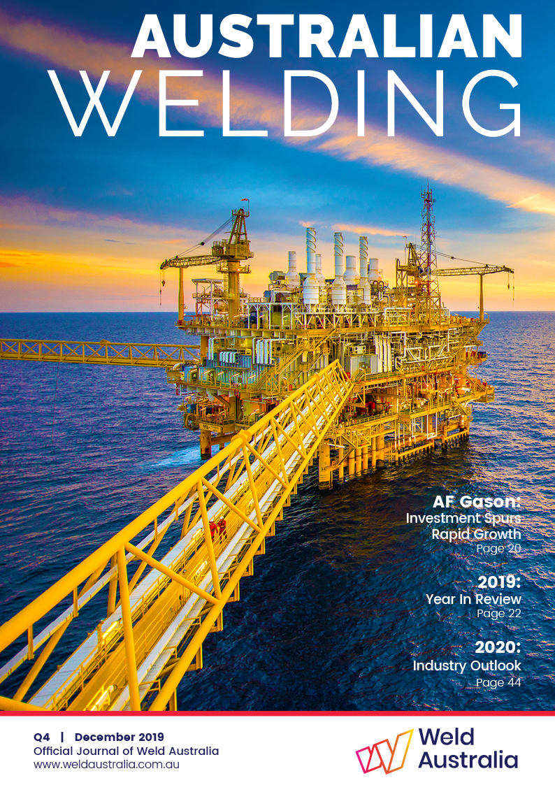 Australian Welding - December 2019 - COVER