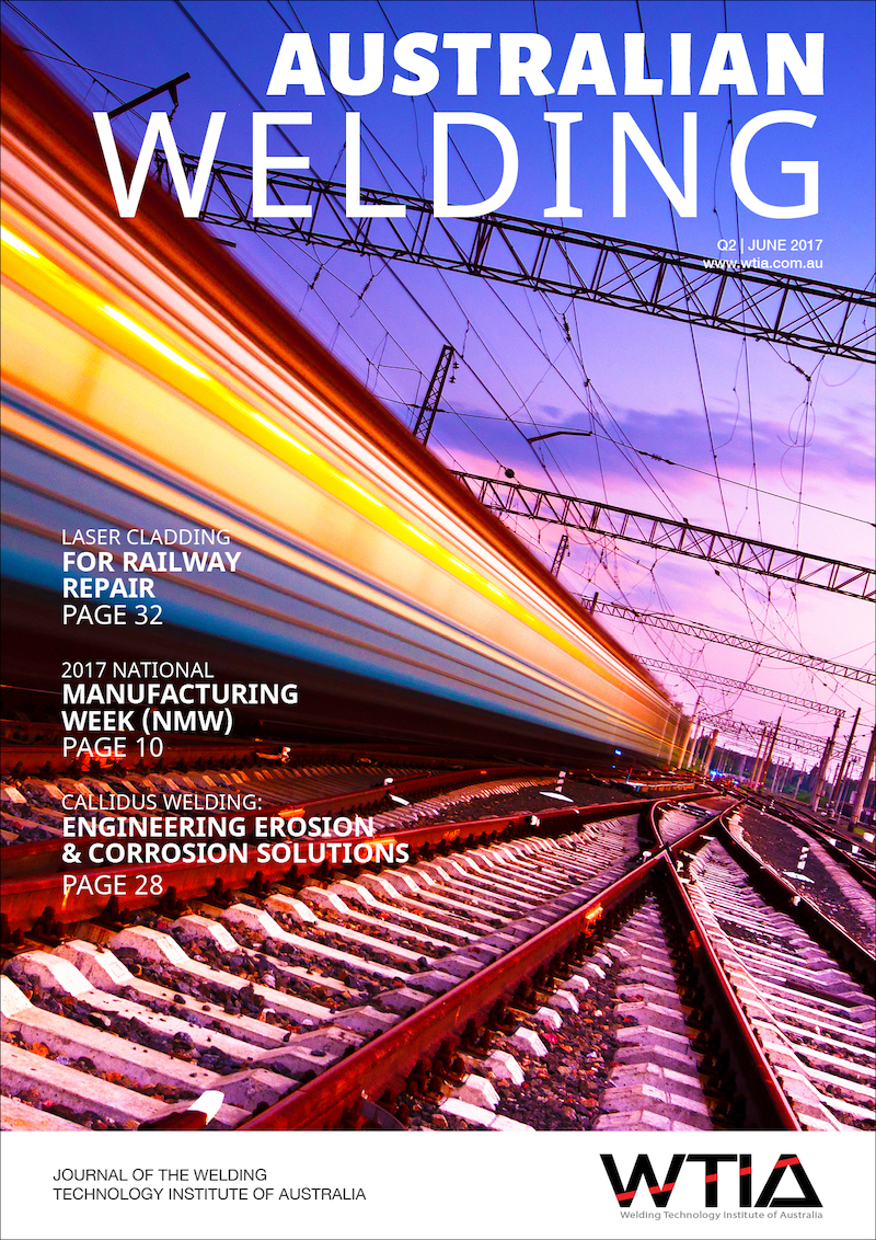 Australian Welding - June 2017 - FINAL - COVER