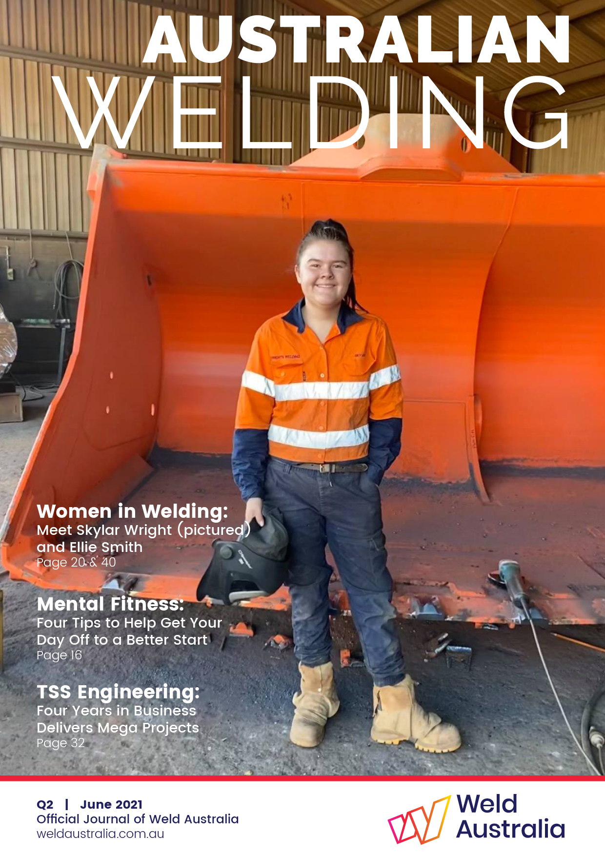 Australian Welding - June 2021 - COVER
