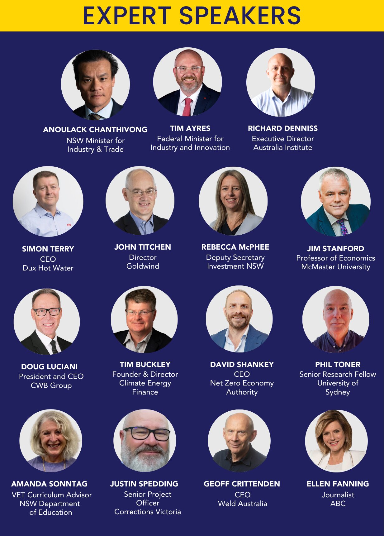 Summit 2025 - Expert Speakers